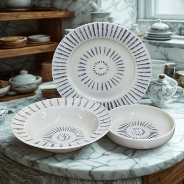Sunburst Radial Dial Design Collection